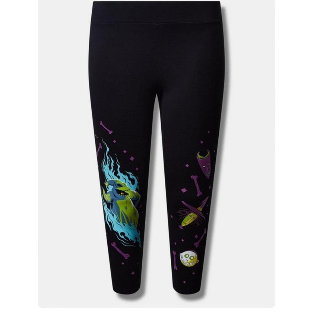 TORRID NWT Disney Nightmare Before Christmas 24 Inch Signature Waistband Legging - Picture 4 of 5